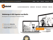 Tablet Screenshot of 4selected.de